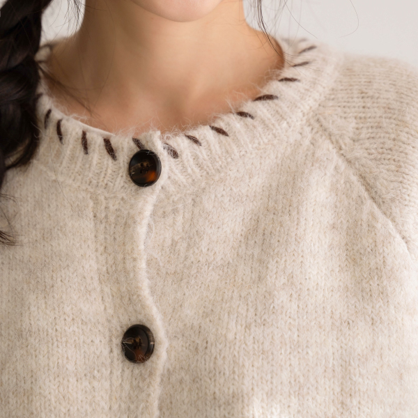 French stitch Knitwear Cardigan
