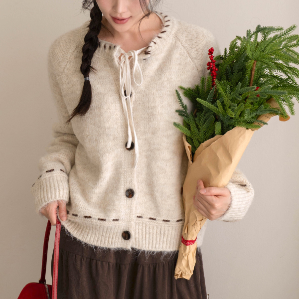 French stitch Knitwear Cardigan