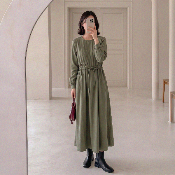 카르티 코듀로이 Long Dress