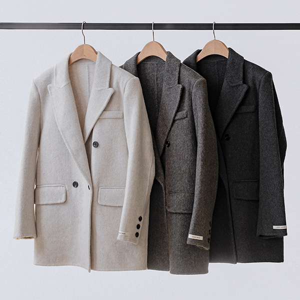에뜨왈 Wool 핸드메이드 Harp Coat