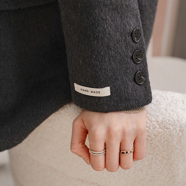 에뜨왈 Wool 핸드메이드 Harp Coat