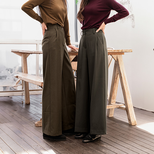 Perfect Pants 102ver (Warm Touch One-Pin Tuck Slacks)
