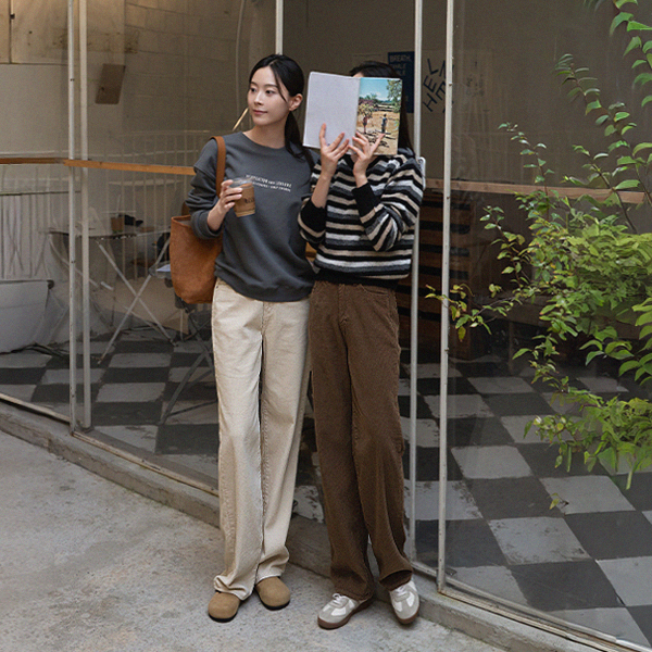 Perfect Corduroy Pants 8ver (Labels Semi-wide)