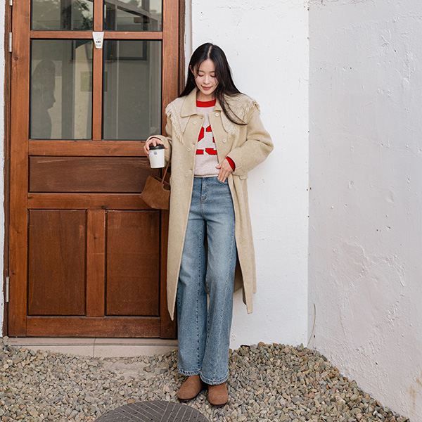 Heritage Shawl Handmade Wool Coat