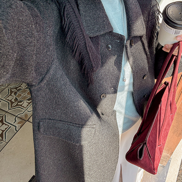 Heritage Shawl Handmade Wool Coat