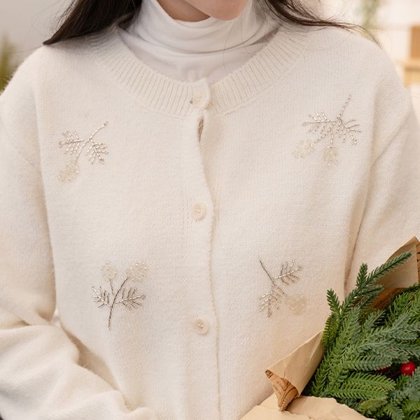 블랑쉐 Beads Cardigan