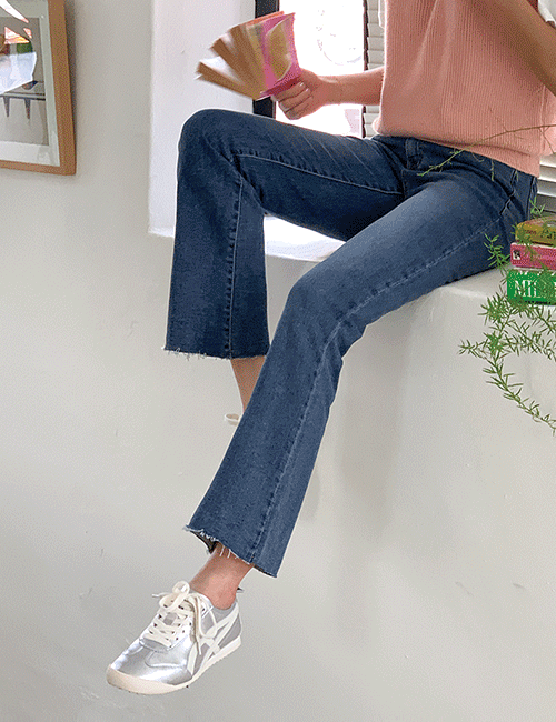 Republic of Korea reigning Women's Clothing Store [CANMART] Pants Denim